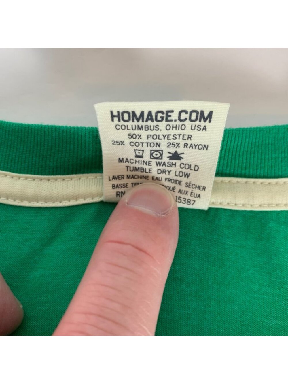 Happy Gilmore Mens Homage Gold Jacket Green Jacket Short Sleeve Shirt Mens 3XL - Picture 5 of 6